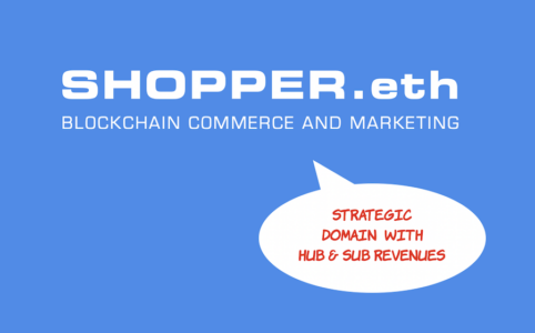 Big Business #Domainsale SHOPPER.eth nextgen customer shopping behaviour