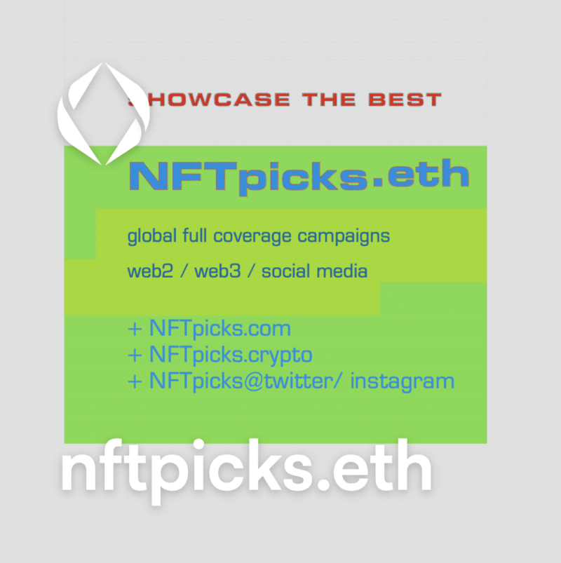 NFTpicks.com/ .eth Domainsale