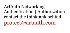 contact the thinktank behind ArtAuth global network via mail