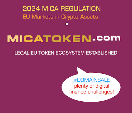 MICA regulation of EU crypto asset investments