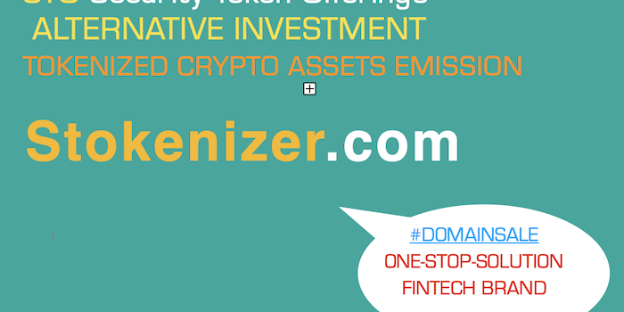 STO Security Token Offerings are offered by regulated Providers - Brandable Domainsale STOkenizer.com