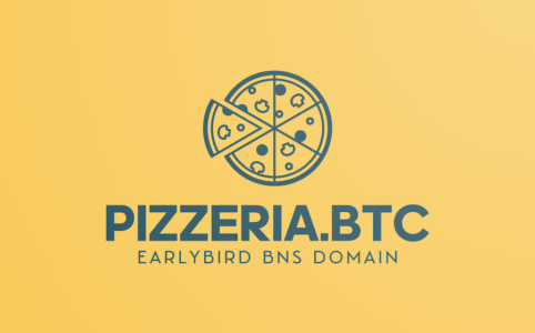 Pizzeria.btc - Earlybird BNS Domainsale with legendary bitcoin narrative